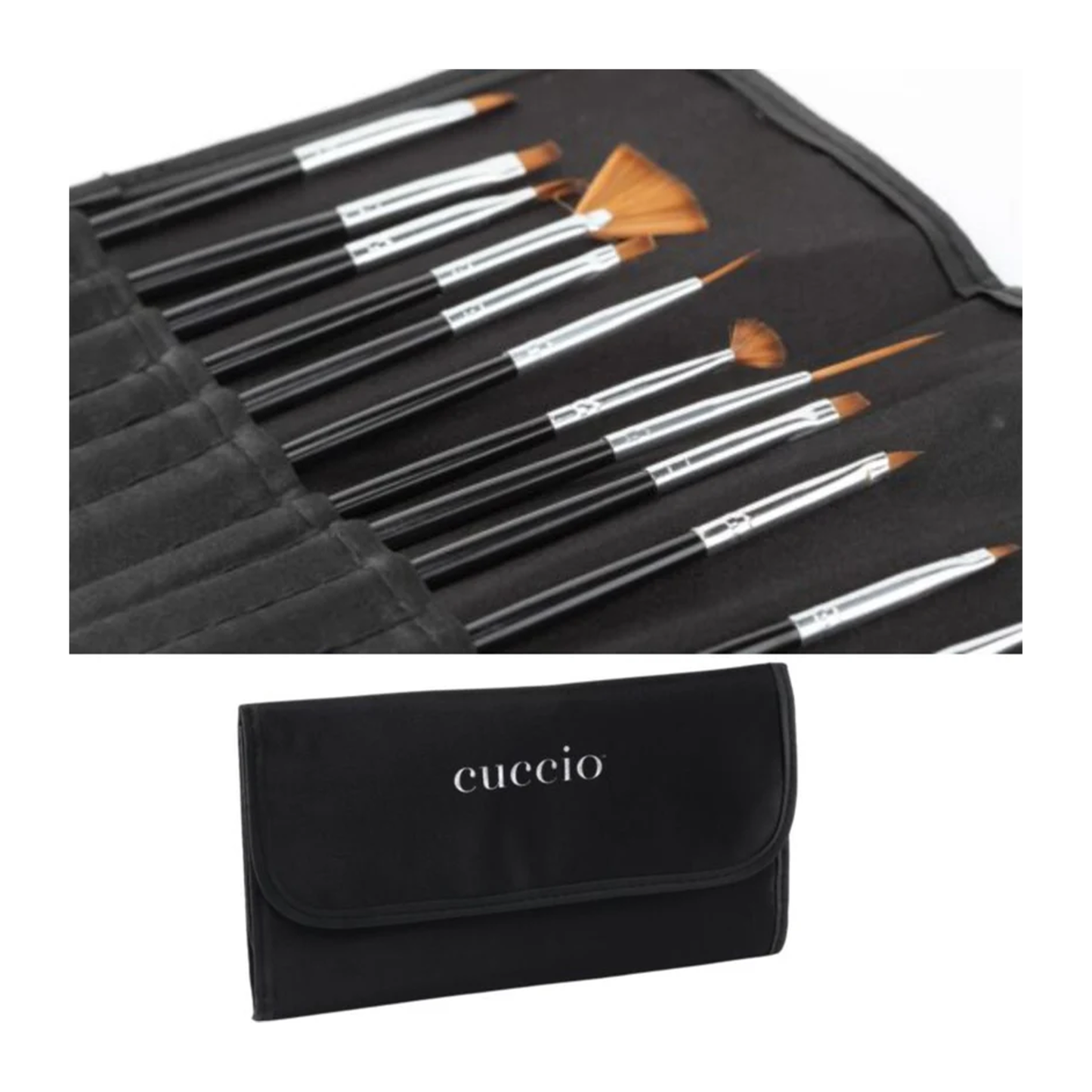 Assorted Nail Brush with Case