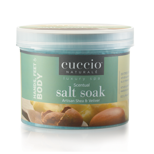 Scentual Salt Soak Shea & Vetiver 822 g