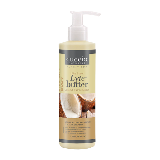 Ultra Sheer Lyte Butter Blend Coconut & White Ginger 237 ml