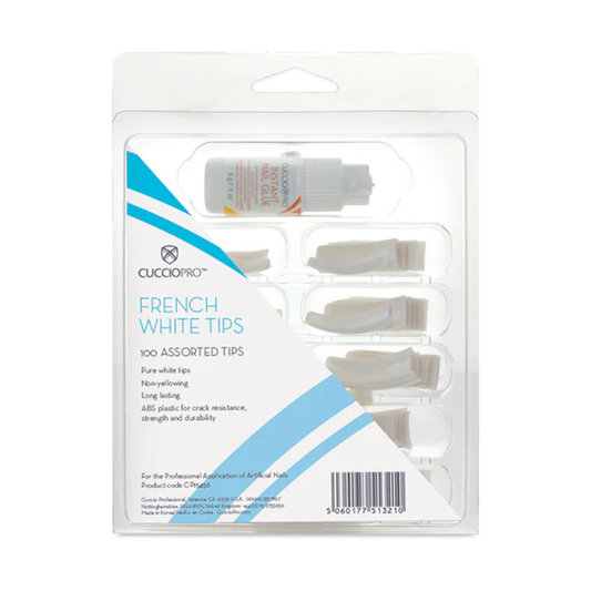 Tips French White Assorted 100 pieces