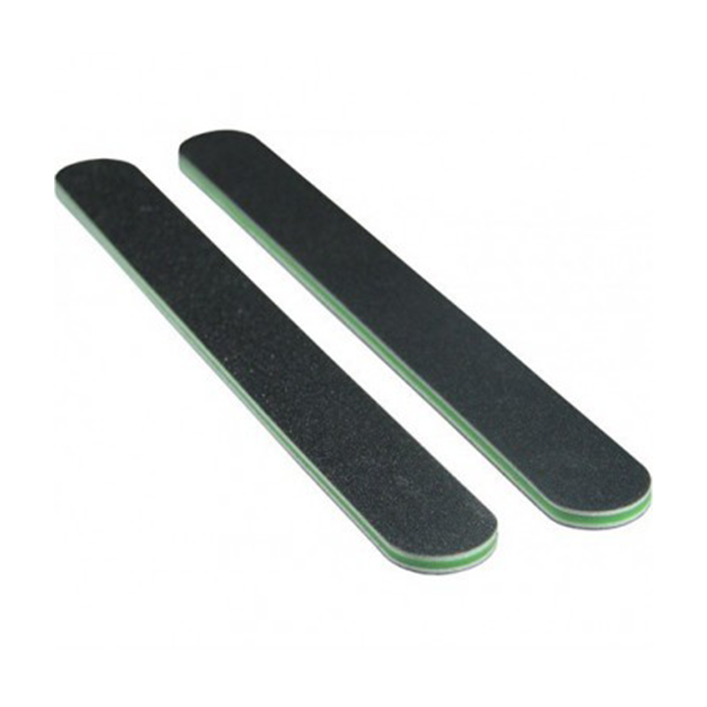 Nail File Black With Green Center 100/180