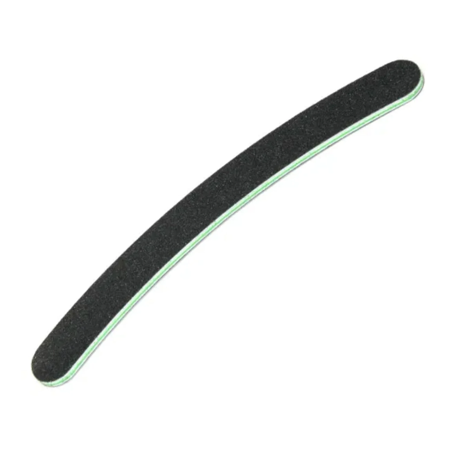 Nail File Black Boomerang 100/180