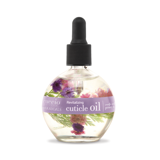 Italian Garden Collection Revitalizing Cuticle Oils: Amalfi Garden - Violet & Delicate Peony 62 ml