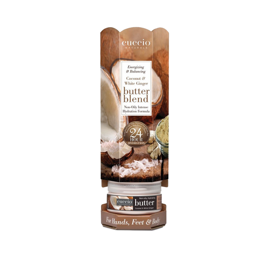 Butter Coconut & White Ginger 226 g - 6 Piece Tower