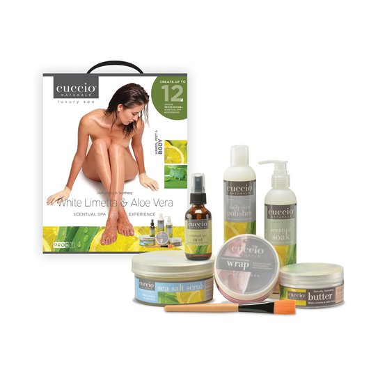Scentual Spa Experience Kit White Limetta & Aloe Vera